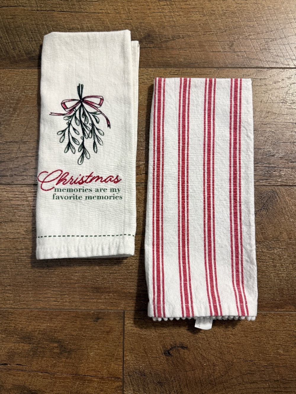 Christmas tea towels